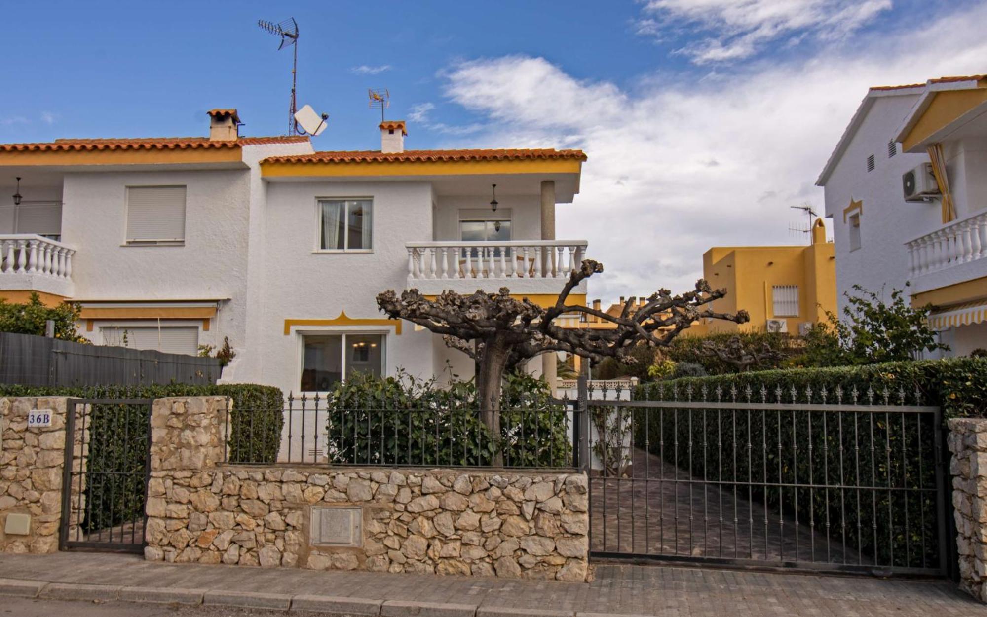 Casa Privada En Primera Linea - Tres Playas Albert Villas Alcoceber Bagian luar foto